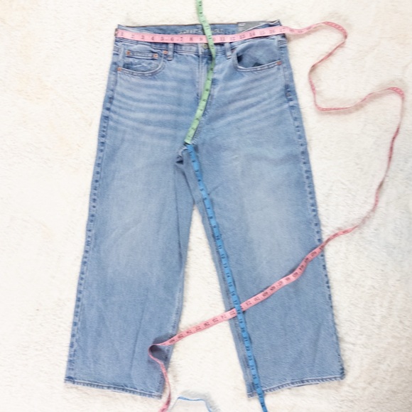 American Eagle High Rise Strigid Jeans NWT Size 10 Short 30W - Picture 5 of 6